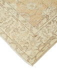 7 x 10 Beige Turkish Vintage Area Rug - 4926