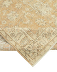 7 x 10 Beige Turkish Vintage Area Rug - 4926