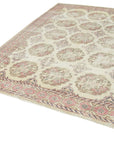 7 x 10 Beige Turkish Vintage Area Rug - 4931