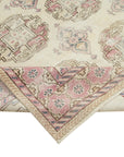 7 x 10 Beige Turkish Vintage Area Rug - 4931