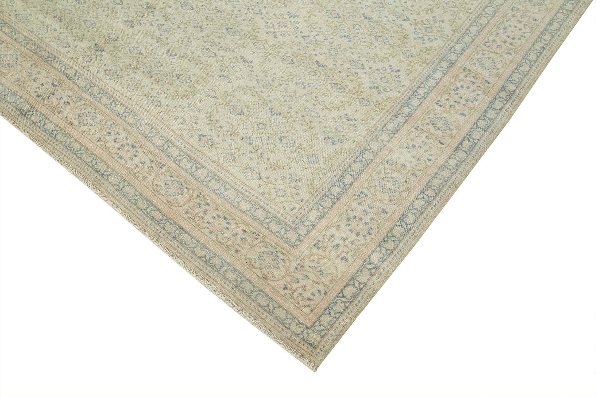 6 x 10 Beige Vintage Rug - 4932