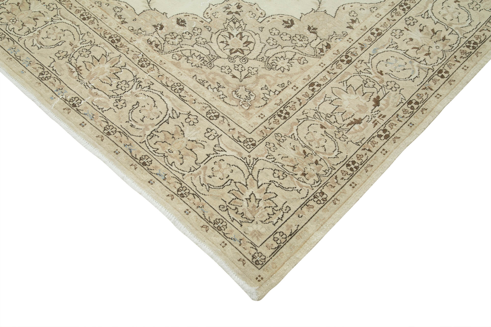 7 x 10 Beige Vintage Rug - 4934