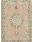 7 x 10 Beige Vintage Rug - 4935