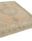 7 x 10 Beige Vintage Rug - 4935