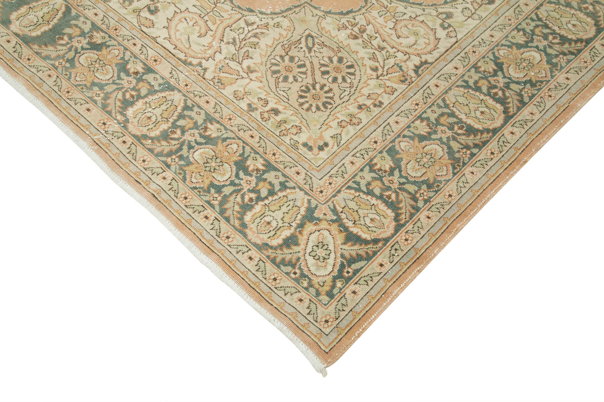 7 x 10 Beige Vintage Rug - 4935