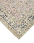 7 x 10 Beige Turkish Vintage Area Rug - 4946