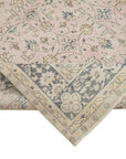 7 x 10 Beige Turkish Vintage Area Rug - 4946