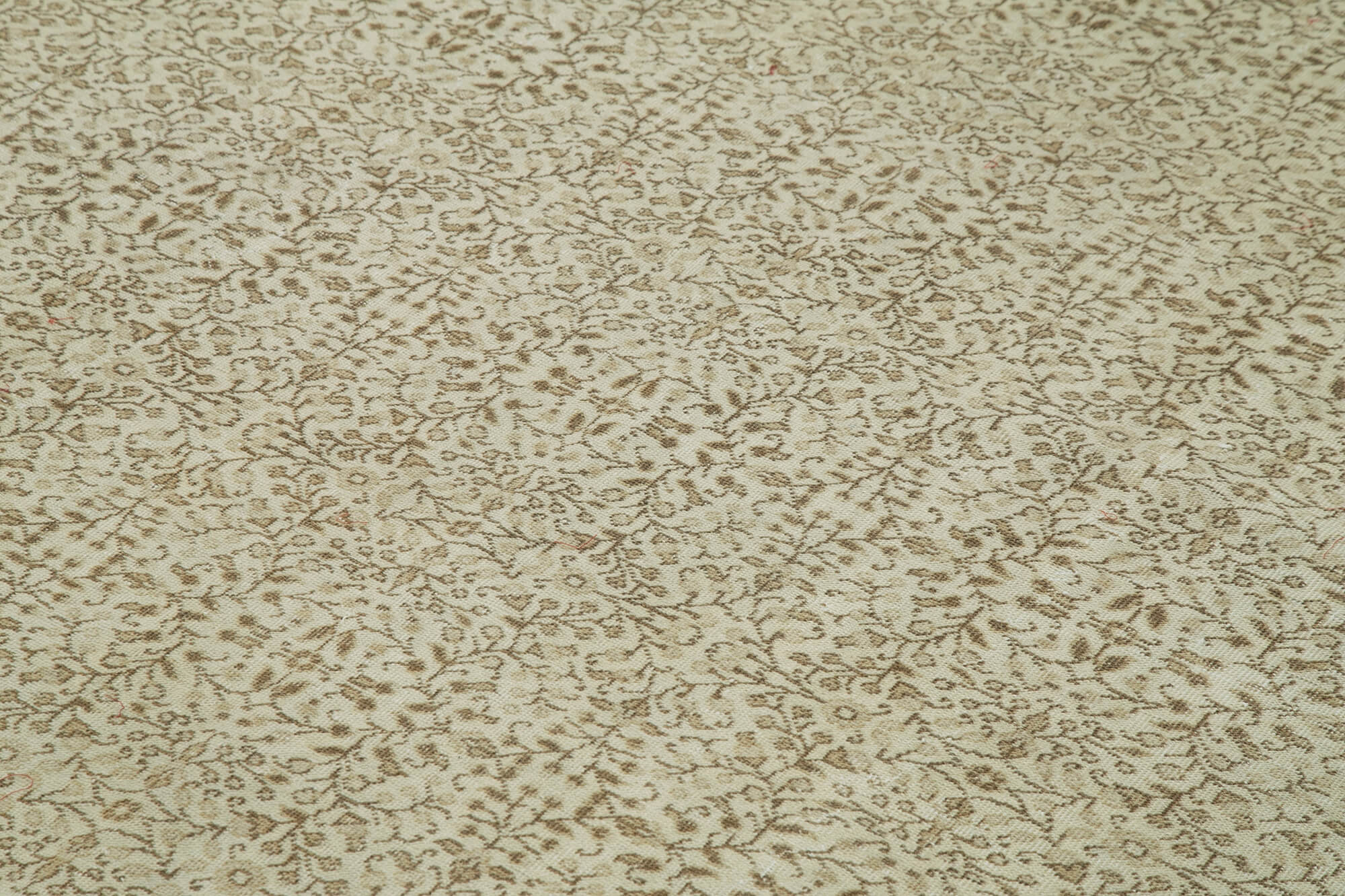 6 x 10 Beige Vintage Rug - 4949