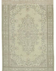 7 x 10 Beige Vintage Rug - 4954