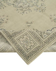 7 x 10 Beige Vintage Rug - 4954