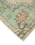 6 x 9 Beige Turkish Vintage Area Rug - 4960