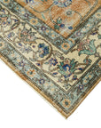 7 x 10 Beige Turkish Vintage Area Rug - 4963