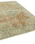 7 x 10 Beige Turkish Vintage Area Rug - 4965