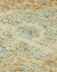 7 x 10 Beige Turkish Vintage Area Rug - 4965