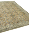 7 x 10 Beige Turkish Vintage Area Rug - 4970