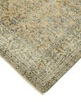 7 x 10 Beige Turkish Vintage Area Rug - 4970