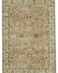 7 x 10 Beige Turkish Vintage Area Rug - 4971