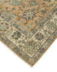 7 x 10 Beige Turkish Vintage Area Rug - 4971