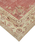 7 x 10 Beige Turkish Vintage Area Rug - 4977