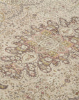 7 x 9 Beige Vintage Rug - 4985