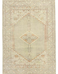 7 x 9 Beige Vintage Rug - 4986