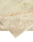 7 x 9 Beige Vintage Rug - 4986