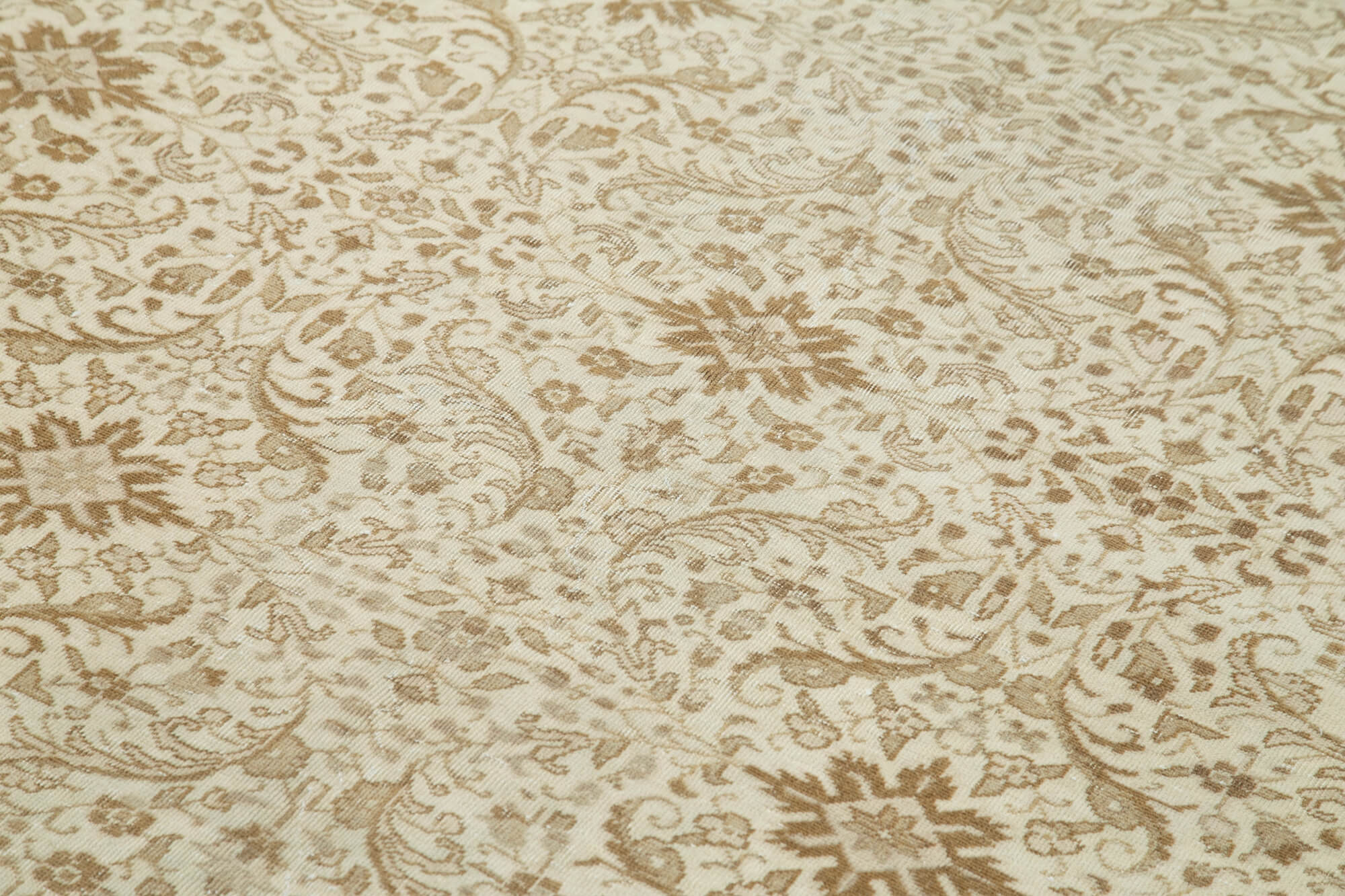 7 x 10 Beige Vintage Rug - 4987