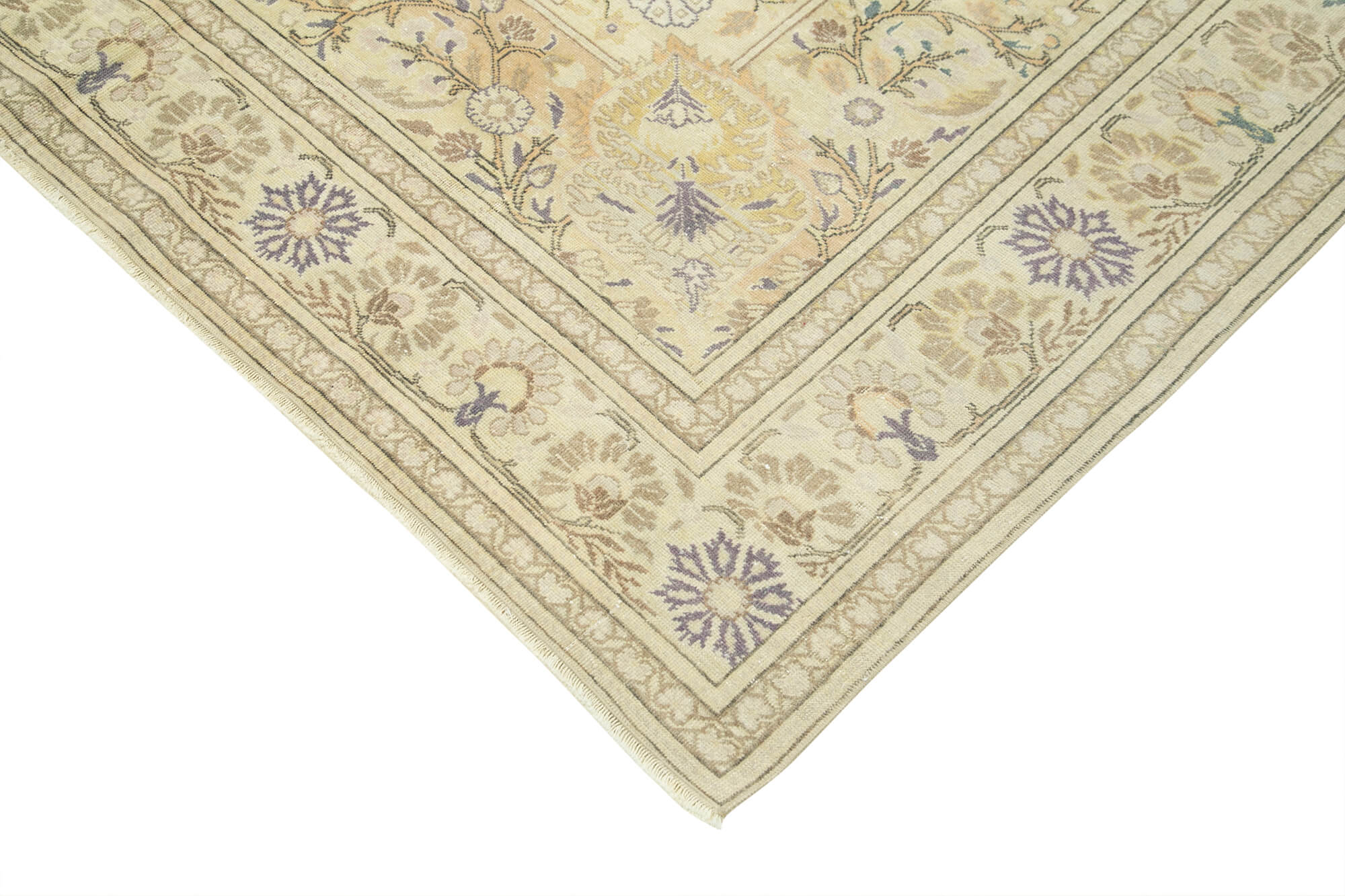 6 x 10 Beige Vintage Rug - 4990