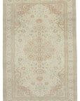 6 x 10 Beige Vintage Rug - 4991