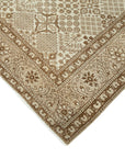 5 x 7 Beige Vintage Rug - 4994