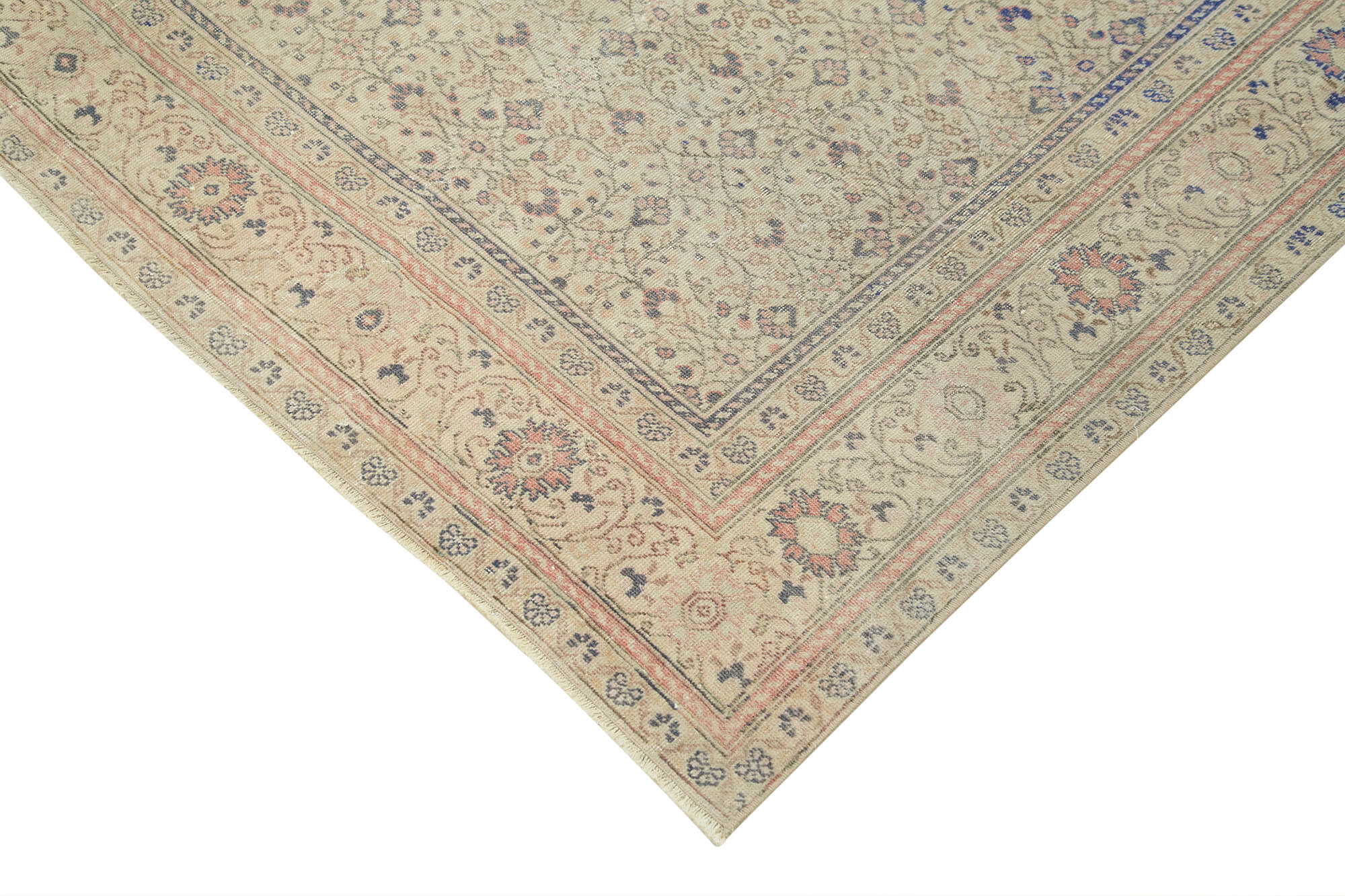 6 x 9 Beige Vintage Rug - 4995