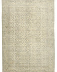 7 x 9 Beige Vintage Rug - 4996