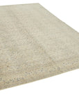 7 x 9 Beige Vintage Rug - 4996