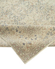 7 x 9 Beige Vintage Rug - 4996