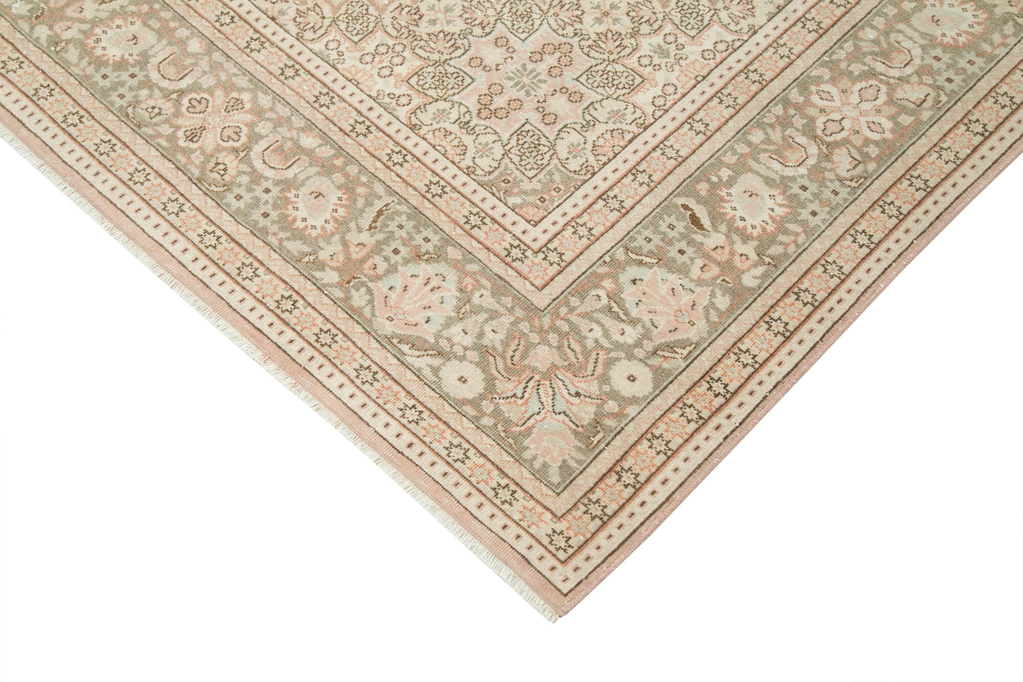 7 x 10 Beige Vintage Rug - 5002