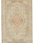 6 x 10 Beige Vintage Rug - 5006