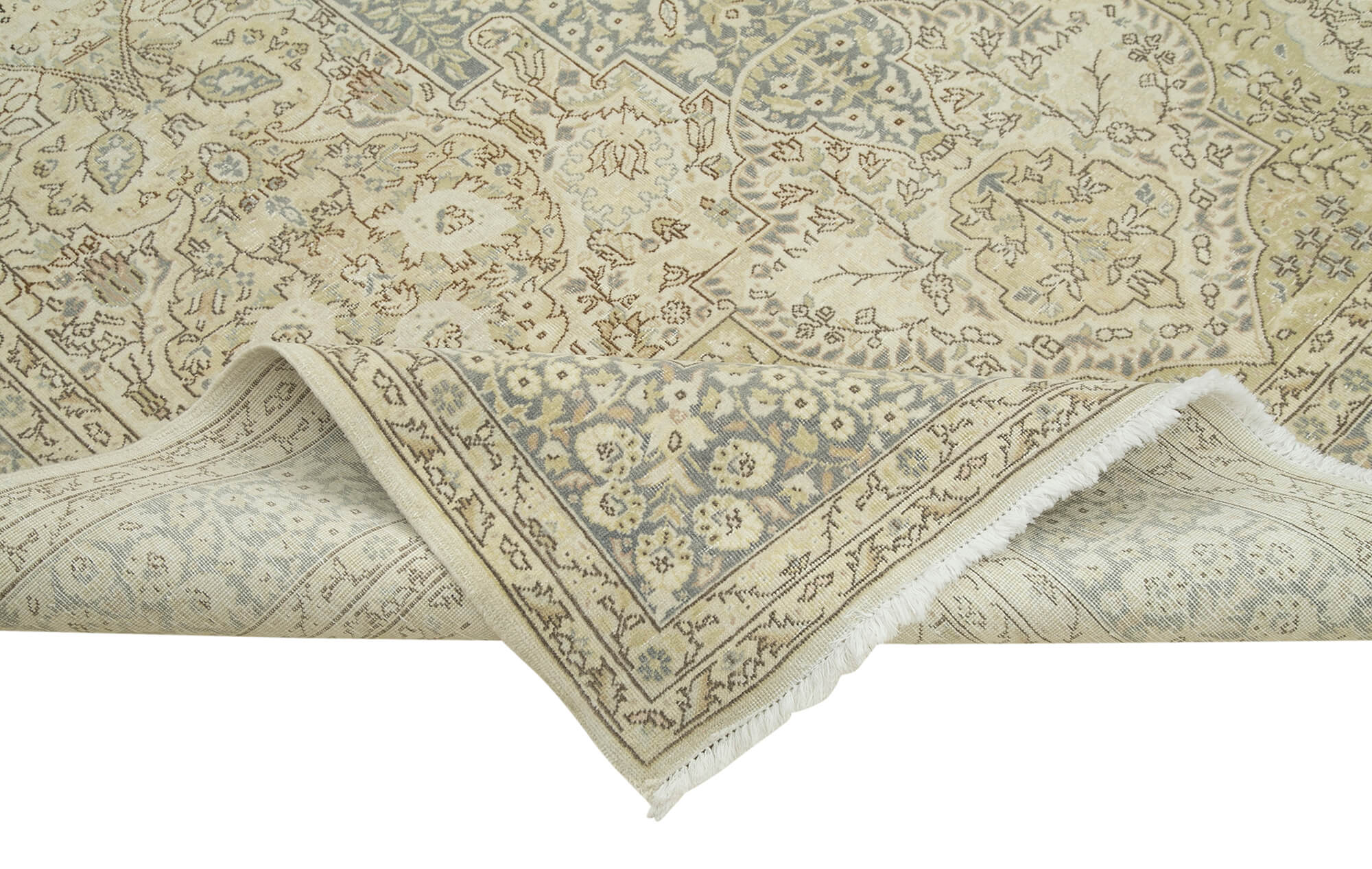 7 x 10 Beige Vintage Rug - 5007