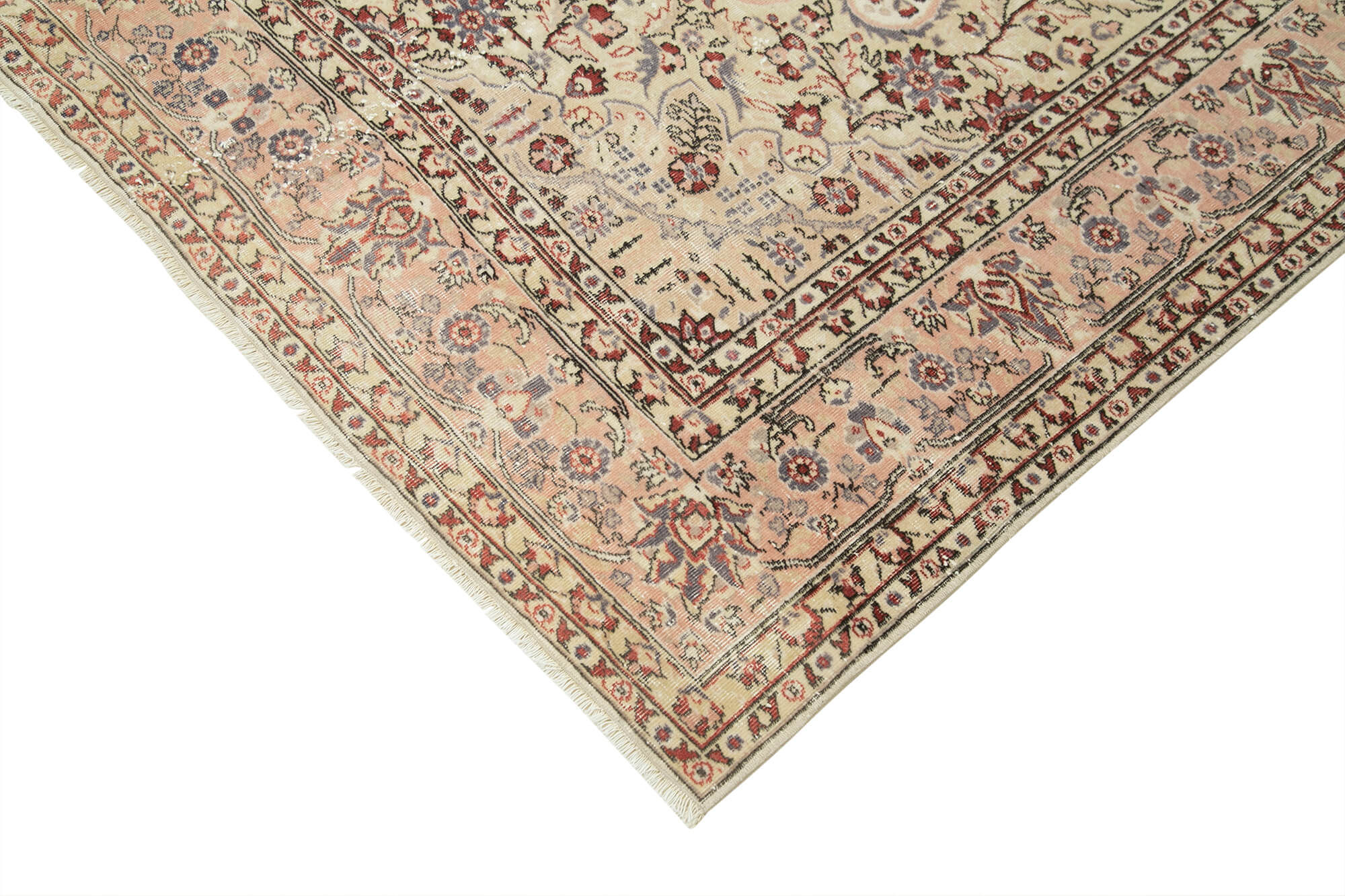 7 x 9 Beige Vintage Rug - 5008