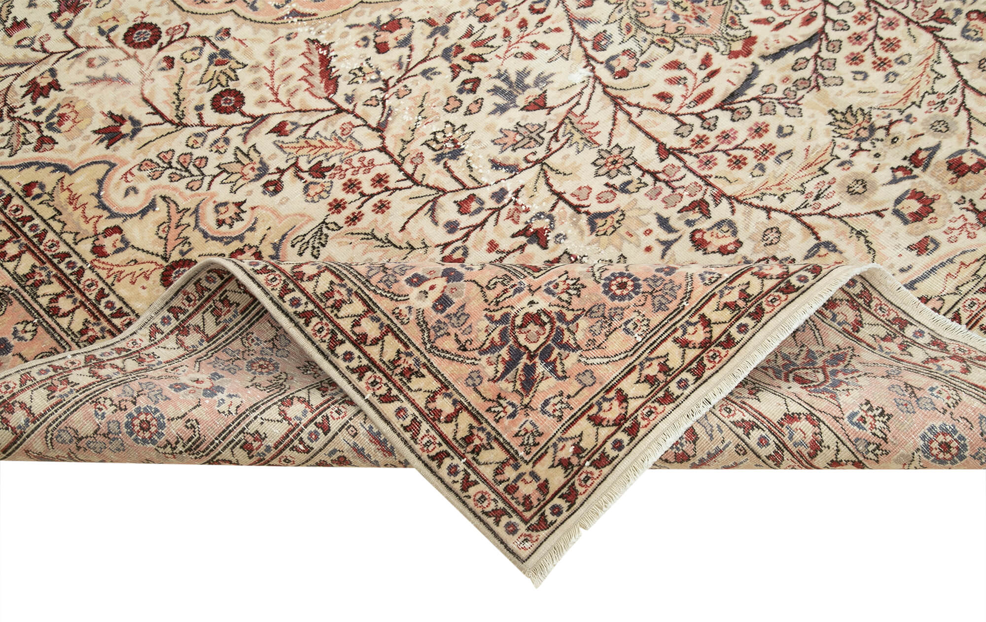 7 x 9 Beige Vintage Rug - 5008