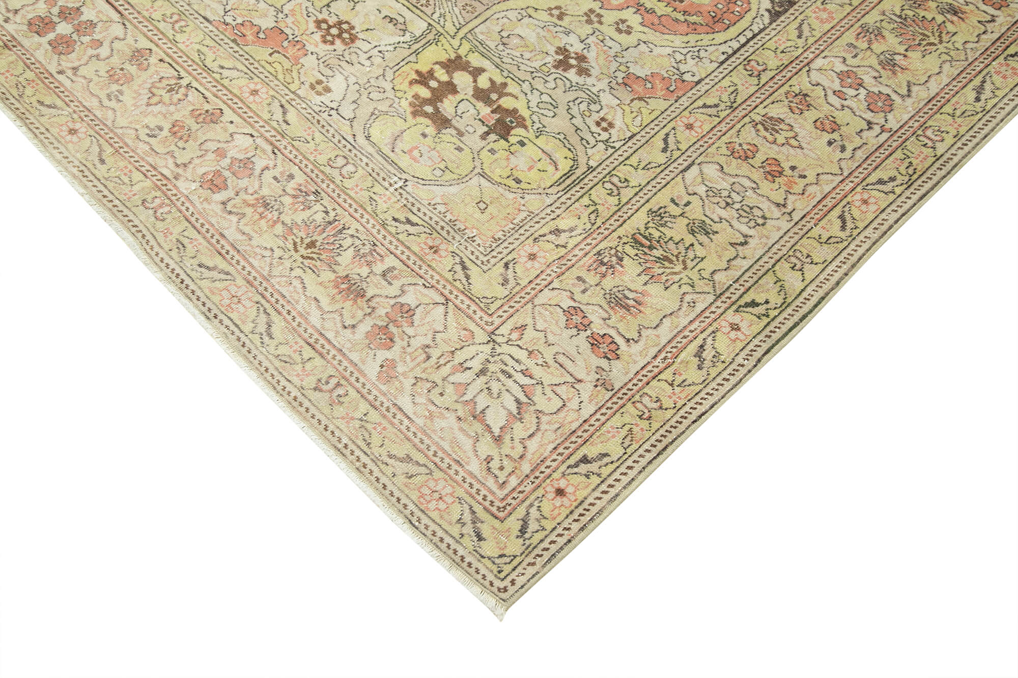 6 x 10 Beige Vintage Rug - 5009