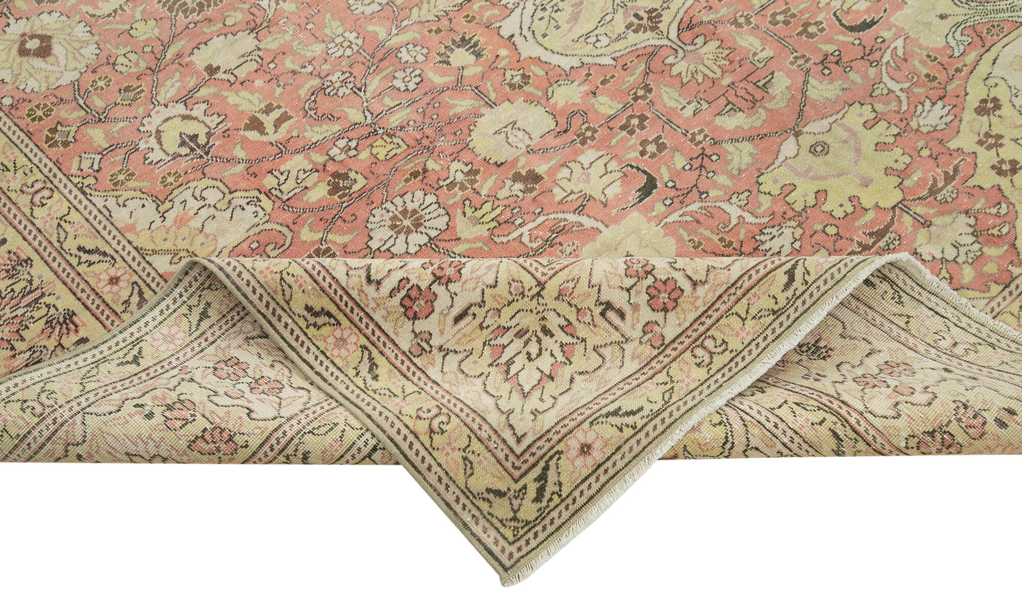 6 x 10 Beige Vintage Rug - 5009