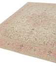 7 x 9 Beige Vintage Rug - 5017