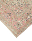 7 x 9 Beige Vintage Rug - 5017