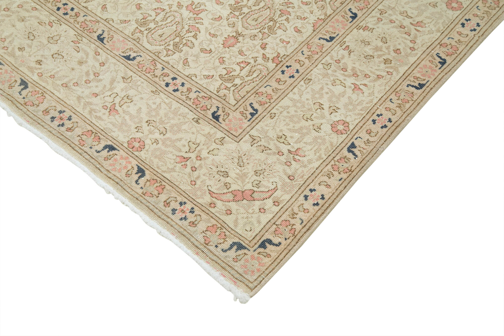 7 x 10 Beige Vintage Rug - 5018