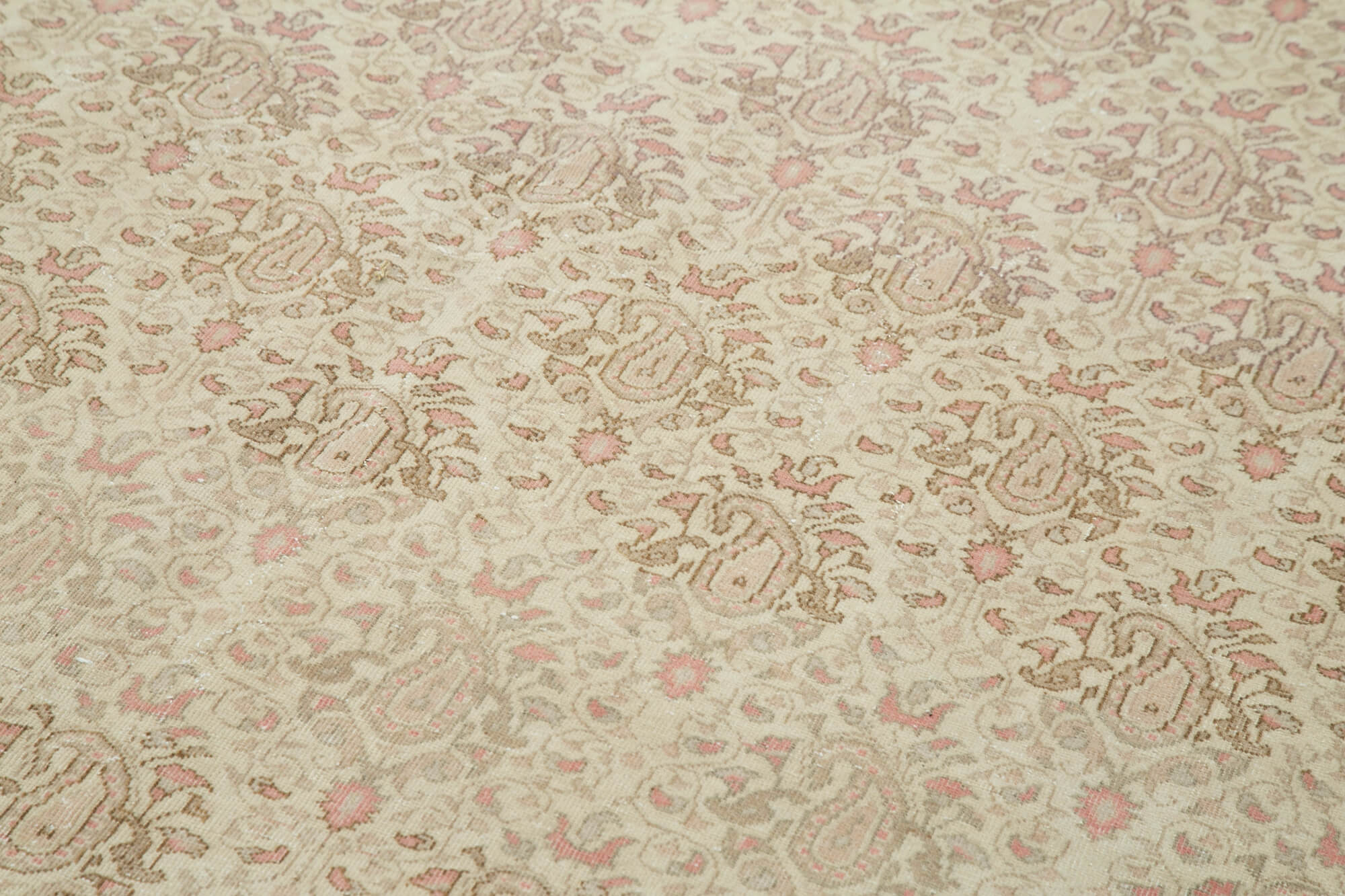 7 x 10 Beige Vintage Rug - 5018