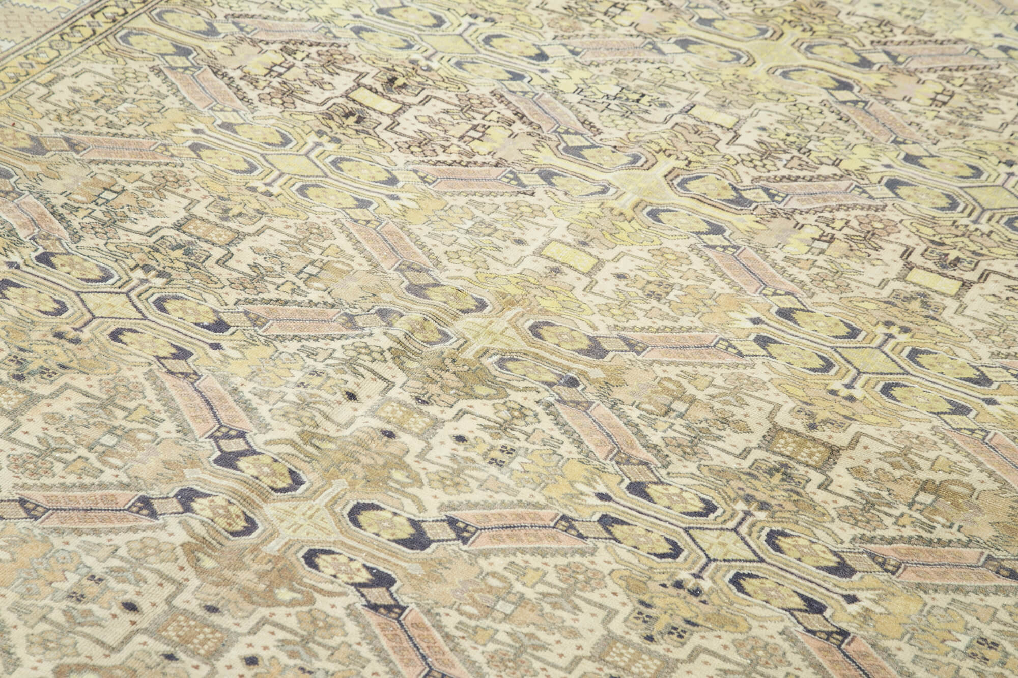 7 x 10 Beige Vintage Rug - 5019