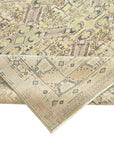 7 x 10 Beige Vintage Rug - 5019