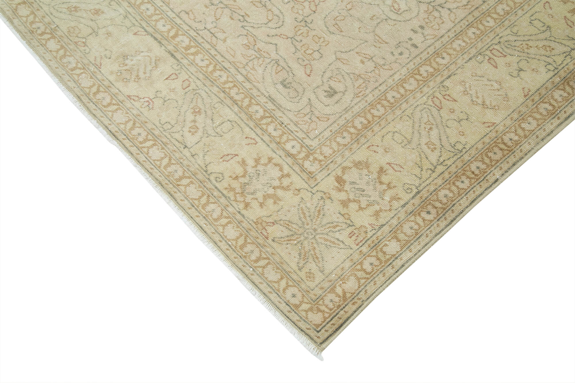 7 x 11 Beige Vintage Rug - 5020