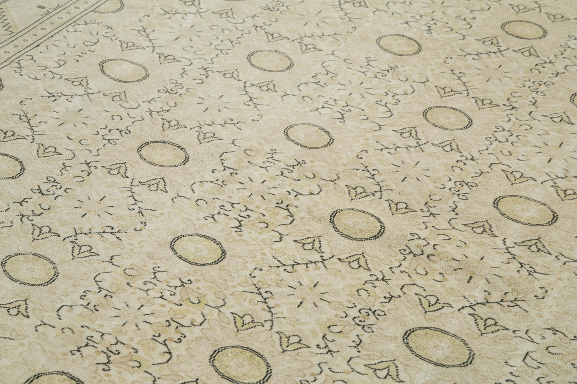 6 x 10 Beige Vintage Rug - 5025