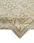 6 x 10 Beige Vintage Rug - 5025